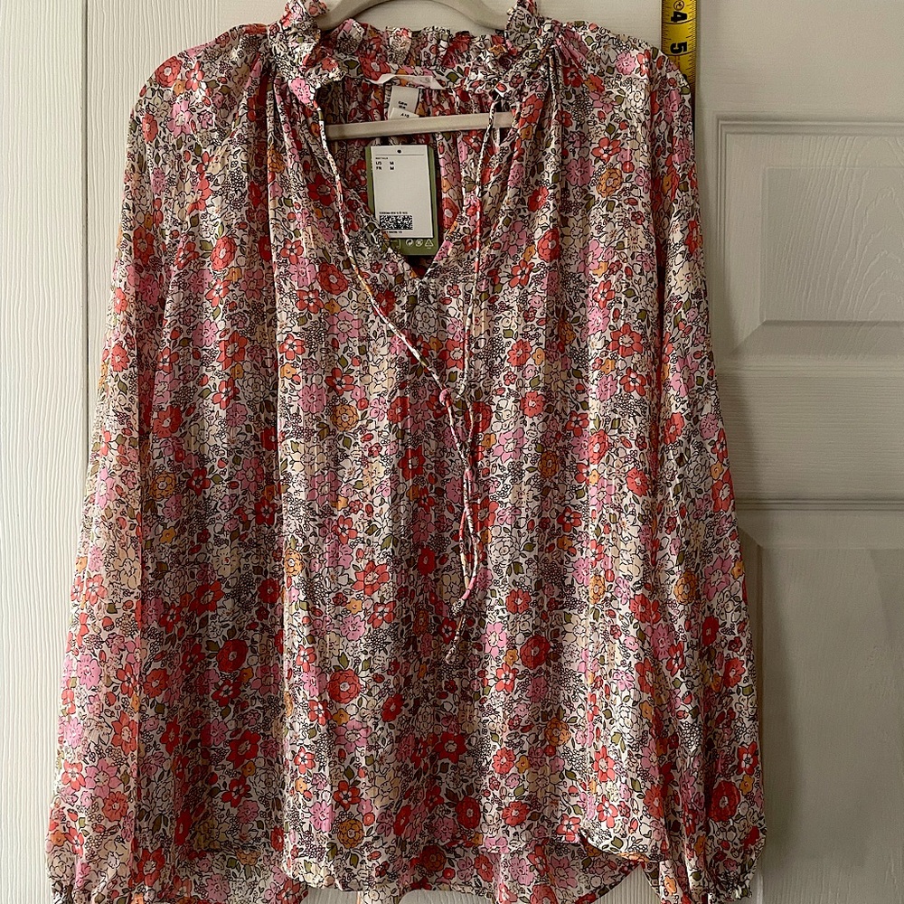 H&M Peasant Top